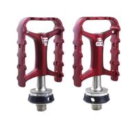 Compatible con Pedales de Bicicleta Wellgo M111 QRD2 QRD3-pedales ultraligeros de Dispositivo de liberación rápida for Accesorios de Bicicleta MTB(QRD3 Red)