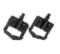 Compatible con Pedales WELLGO F178 F265, Pedales de rodamiento sellados Plegables de aleación de Aluminio PP for Piezas de Rosca de Tornillo de Bicicleta Plegable de montaña(F265 Black)