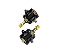 Compatible con Pedales ZRACE PD-M1 SPD - Componentes Dorados de 332 g autoblocantes listos for Carreras for Bicicletas MTB