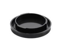 Compatible con Pentax PK K, Tapa del Cuerpo de Cámara, Conjunto de Tapa de Lente Trasera, Tapa Protectora de plástico Negro for K1 K5 K10 K20(Camera Body Cap)