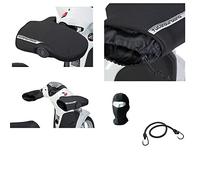 Compatible con per KYMCO People One 125i 2013-2019 Manguitos Tucano Urbano R363-X Impermeables Guante Neopreno para LOS MANILLARES PUÑOS con EL ROCKERO ALINEARON TÉRMICA Piel SINTÉTICA
