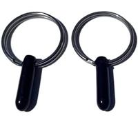 Compatible con petsafe para microchip RFID collar etiqueta de disco clave (paquete de 2)