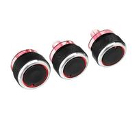 Compatible con PEUGEOT 206 207 2006-2011 Compatible con Citroën C2 2007-2011 Perillas de interruptor Botón de control de calefacción A/C Control Panel Panel de control del clima(Black)