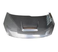 Compatible con Peugeot 207, Kit de carrocería de capó de Motor de Fibra de Carbono Modificado, Accesorios for automóviles