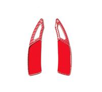 Compatible Con Peugeot 3008 2017 2018 2019 2020 2021 1 Par De Pegatinas Extensoras Para Palanca De Cambios De Volante De Coche Accesorios Interiores(Forged pattern)