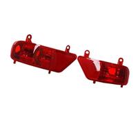 Compatible con Peugeot 3008, Parachoques Trasero, Cubierta de luz antiniebla, Luces traseras del Lado del Conductor y del Pasajero (Juego)