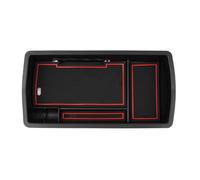 Compatible con Peugeot 5008 2017 2018, cubierta de antena para coche, bandeja de inserción de caja de reposabrazos, organizador de consola central, bandeja de almacenamiento para reposabrazos
