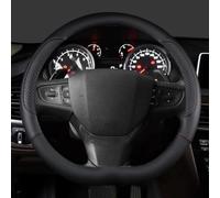 Compatible con Peugeot para 508 2010 2011 2012 2013 2014 2015 2016 D Forma PU 38cm Protector para volante de coche Accesorios para automóvil interior Cubiertas del Volante