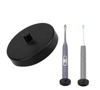 Compatible con Philips/compatible con el soporte de cepillo de dientes eléctrico Sonicare, soporte plateado para cepillo de dientes eléctrico para baño, soporte de cepillo independiente de acero