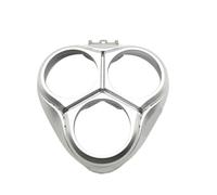 Compatible Con Philips, Norelco SmartTouch-XL HQ9160 HQ9150XL HQ9199 HQ9199XL HQ9160XL Soporte For Afeitadora Reemplazo Conjunto Cuchillas Afeitar Cubierta Del Marco Del Cabezal(Silver)