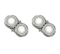 Compatible Con Philips, PQ182 PQ183 PQ206, Repuesto Universal De Acero Inoxidable For Afeitadora, Conjunto De Cuchillas Con Soporte De Montaje ABS, 2 Unidades