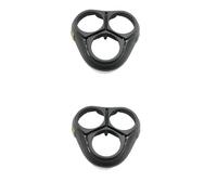 Compatible Con Philips, S3133 S3133/51 S3134 S3231 S3231/52 S3232 Soporte For Cabezal De Afeitadora Negro Reemplazo De La Cubierta Del Conjunto De Cuchillas De Afeitar Accesorio(2pcs)