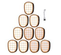 Compatible Con Philips,SpeedPro Max FC6812 / 01 FC6813 FC6814 FC6822 FC6823 FC6826 FC6901 FC6902 FC6903, Pieza De Filtros Hepa For Aspiradora(10pcs)