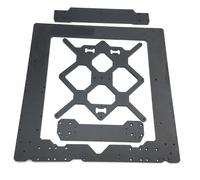 Compatible con piezas de impresora 3D Prusa I3 MK3 Marco de aluminio Perfil de aluminio negro y kit de varillas lisas de repuesto