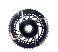 Compatible con plato SRAM RED AXS 2X. | 50-37T 8 pernos Montaje directo Carretera de ajuste redondo 12 velocidades