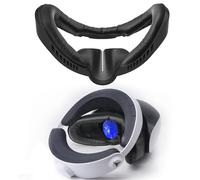 Compatible con Playstation VR2 soporte facial de repuesto, almohadilla de interfaz facial de piel sintética VR protectora para PSVR2, a prueba de sudor, cómoda cubierta facial cojín accesorios VR