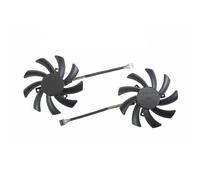 Compatible Con PNY,GeForce RTX 4070 4060 Ti 4060,Compatible Con VERTO,DLSS Fan 85MM T129215SU DC12V 0.50AMP Ventilador For Tarjeta Gráfica De 4 Pines(2PCS Fan)