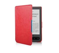 Compatible con Pocketbook 624 626 Funda, Funda de Libro Compatible con Basic Touch Lux 2 PB614 615 625 Fundas Protectoras para eReader(Red)