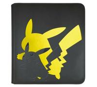 Compatible con Pokemon Zippered Álbum Coleccionable Carpeta Álbum Portfolio UP 12 Bolsillos para 480 Cartas Pikachu Elite Series