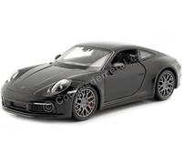 Compatible con Porsche 911 (996) Carrera 4S Negro 1:24 Welly 24099