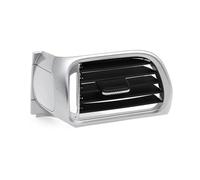 Compatible con Porsche 911 GT2 GT3 997 2004 2005 2006 2007 2008 2009 2010 2011 2012 cubierta de rejilla de ventilación de coche izquierda derecha 99755213105 (plata, izquierda)