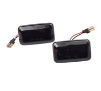 Compatible Con Porsche 911 Para 930 Tipo 1978-1989 911 Para Carrera 2/4 Para 964 Tipo 1989-1994 Luces De Posición Laterales Flecha Señal De Giro Lámpara Intermitente Luces laterales(Black)