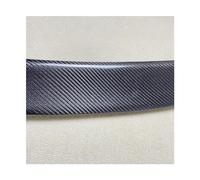 Compatible con Porsche Cayenne 958 2011 2012 2013 2014 Material de fibra de carbono alerón trasero del techo del maletero se adapta(Carbon Fiber Look)