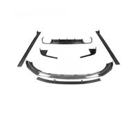 Compatible con Porsche Macan Turbo GTS 2014-2017 Fibra de Carbono Fabricante Trasero Trasero del difusor Lateral Kit del Cuerpo de la derivación Trasera