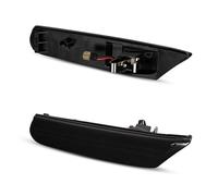 Compatible Con Porsche Para Boxster 986 1996-2004 Luces De Posición Laterales Dinámicas Izquierda Y Derecha, Luces Indicadoras De Señal De Giro 99663103802 Intermitente Retrovisor(Negro)