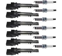 Compatible Con Porsche Para CAYENNE 92A 3.2 3.6 6PCS Bobina De Encendido Paquete De Bobina Lápiz Bobina 022905715B, 096221051 Bobina Bujía(6SET)