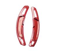 Compatible Con Porsche Para Spyder 918 2015 2016 2017 2018 2019 2020 Para Boxster Para Cayman 718 Volante Cambio De Paletas Extender Levas Volante(Rojo)