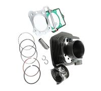Compatible Con Prairie 300 Para KVF300B 1999 2000 2001 2002 Motor De Motocicleta Cilindro De Aire Bloque De Cilindros Anillos De Pistón Junta De Base De Cabeza Cilindro Pistón Bujía