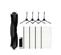 Compatible con Proscenic M7 Pro/Honiture Q6 / Lenovo T1S Pro Piezas de repuesto Accesorios Cepillo lateral principal Filtro HEPA Trapeador Trapo(Set D)