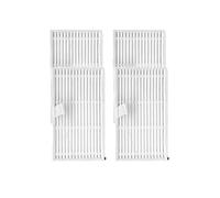 Compatible con Proscenic Q8 Max / Q8 Robot Aspirador Cepillo Principal Cepillo Lateral Filtro HEPA Mopa Almohadilla Accesorios(Light Grey)