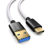Compatible con PS5 controlador, C cable de carga, cable, 3m compatible con Sony Playstation 5, Microsoft Xbox Wireless Controller blanco