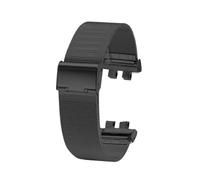 Compatible con pulsera de correa acero inoxidable GM-B2100 B2100 Casio GMW-B5000 Correa reloj milanesa metal for hombre B5000(A-black)