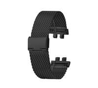 Compatible con pulsera de correa acero inoxidable GM-B2100 B2100 Casio GMW-B5000 Correa reloj milanesa metal for hombre B5000(B-black)