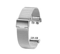 Compatible con pulsera de correa acero inoxidable GM-B2100 B2100 Casio GMW-B5000 Correa reloj milanesa metal for hombre B5000(A-silver)