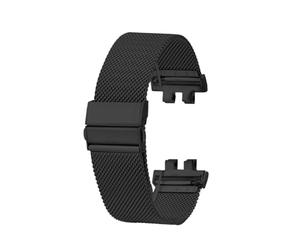 Compatible con pulsera de correa acero inoxidable GM-B2100 B2100 Casio GMW-B5000 Correa reloj milanesa metal for hombre B5000(C-black)