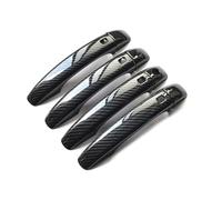 Compatible con Q3 Q5 A4 B8. Cubiertas, superposiciones y Protectores para manijas Exteriores de Puertas de Coche. Tapones y Adhesivos de Cierre (Fibra de Carbono).