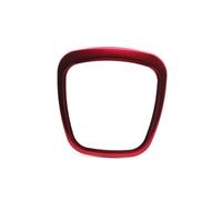 Compatible Con Q5 2010 2011 2012 Car Styling Volante Centro Logo Cubiertas Pegatinas Trim Accesorios Interiores Pegatinas Panel Control(Red)