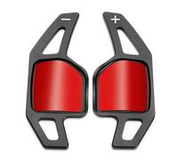 Compatible con Q5 8R para Q7 4L para TT/TTS/TTRS MK2 8J R8 42 Extensión De Palanca De Cambios para Volante De Coche Paleta Cambio Volante(Black)