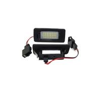 Compatible con Q5 A1 A4 B8 A5 S5 A6 S6 A7 5D Q5 Kit de Luces para matrícula de Coche Accesorios para automóviles Piezas de Estilo para automóviles Luces para matrículas de Coches