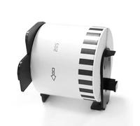 Compatible con QL-1100 1050N 720NW 800 810W 820NWB 1115NWB INFORME Universal Fit Papel térmico para DK-11234 DK-11247 DK-22211 DK-22212 DK-11209 Reemplazo de terceros de terceros(5 Rolls DK-22211)