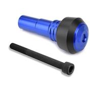 Compatible Con R15 V2 V3 V4 Para MT03 Deslizador de chasis moto | 2015-2023 Para YZF-R3/25 2015-2022 Marco Motocicleta Escape Anticaída Deslizadores Protección Contra Choques(Blue)
