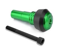 Compatible Con R15 V2 V3 V4 Para MT03 Deslizador de chasis moto | 2015-2023 Para YZF-R3/25 2015-2022 Marco Motocicleta Escape Anticaída Deslizadores Protección Contra Choques(Green)