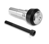 Compatible Con R15 V2 V3 V4 Para MT03 Deslizador de chasis moto | 2015-2023 Para YZF-R3/25 2015-2022 Marco Motocicleta Escape Anticaída Deslizadores Protección Contra Choques(Silver)