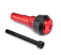 Compatible Con R15 V2 V3 V4 Para MT03 Deslizador de chasis moto | 2015-2023 Para YZF-R3/25 2015-2022 Marco Motocicleta Escape Anticaída Deslizadores Protección Contra Choques(Red)