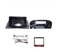 Compatible con Radio de Coche KANGOO 15-18 de 9 Pulgadas, Reproductor MP5 Android, Panel de Carcasa, Marco de DVD para Coche 2 DIN, conexión de Audio(Frame Set)