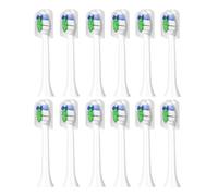 Compatible Con Recambios De Cepillos De Dientes Eléctricos Philips, Sonicare For 1100 2100 4100 5100(12pcs White)